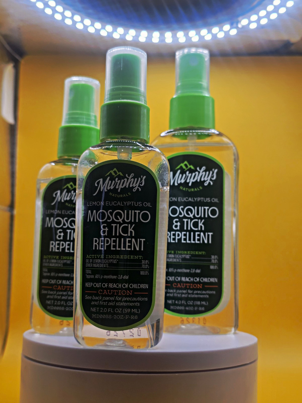 Murphy's Naturals Lemon Eucalyptus Mosquito & Tick Spray 3-Pack